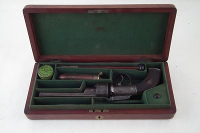 Lot 2 - S. Nock transitional revolver