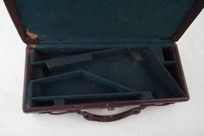 Lot 191 - Leather revolver case