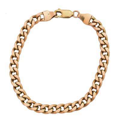 Lot 11 - A 9ct gold bracelet