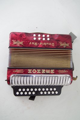 Lot 46 - Hohner Double Ray accordion.