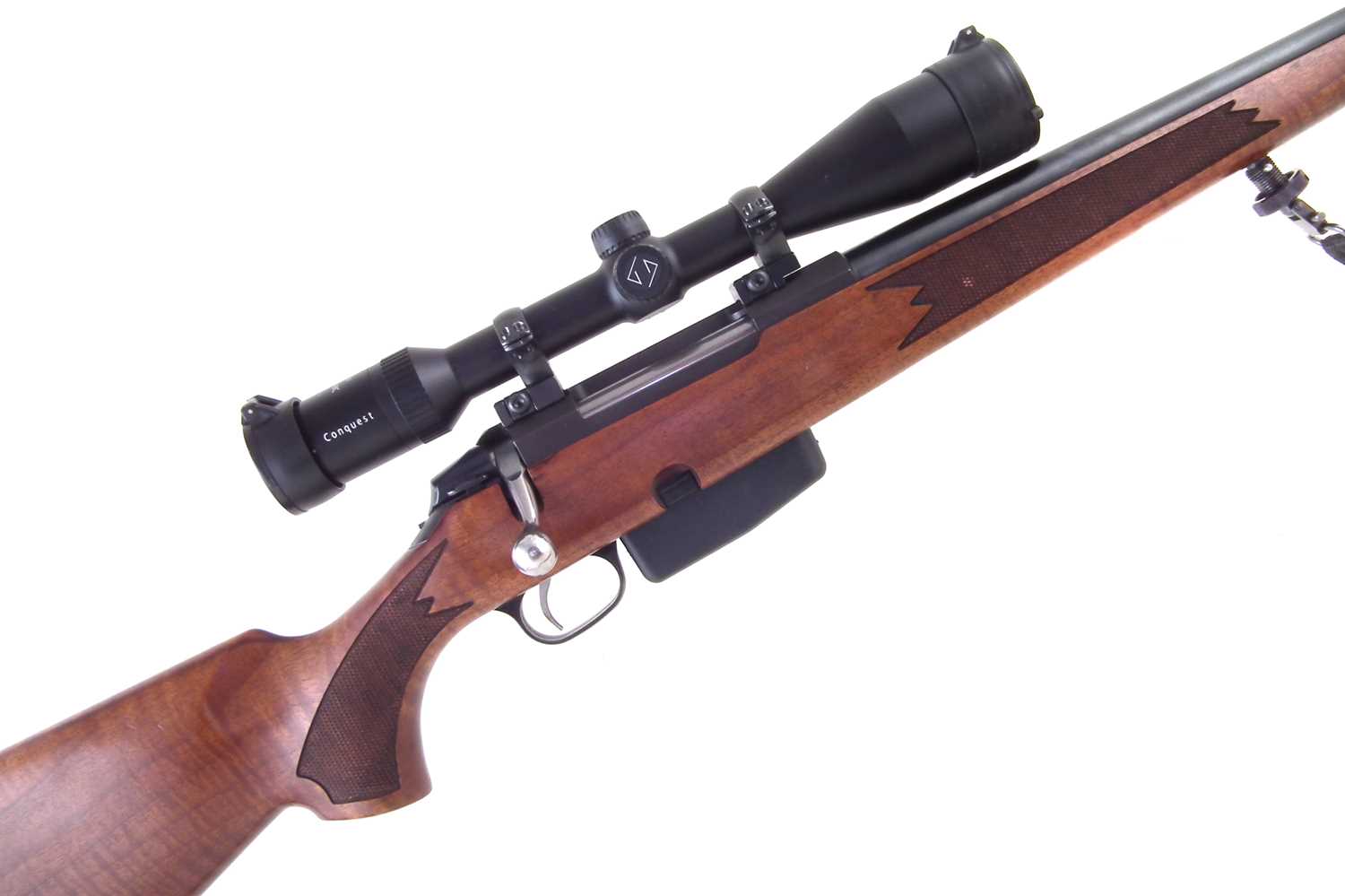 Lot 56 - Tikka M695 6.5 x 55 bolt action rifle with Zeiss scope
