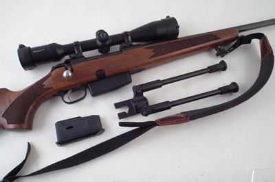 Lot 56 - Tikka M695 6.5 x 55 bolt action rifle with Zeiss scope