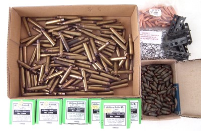 Lot 174 - .303 reloading components.