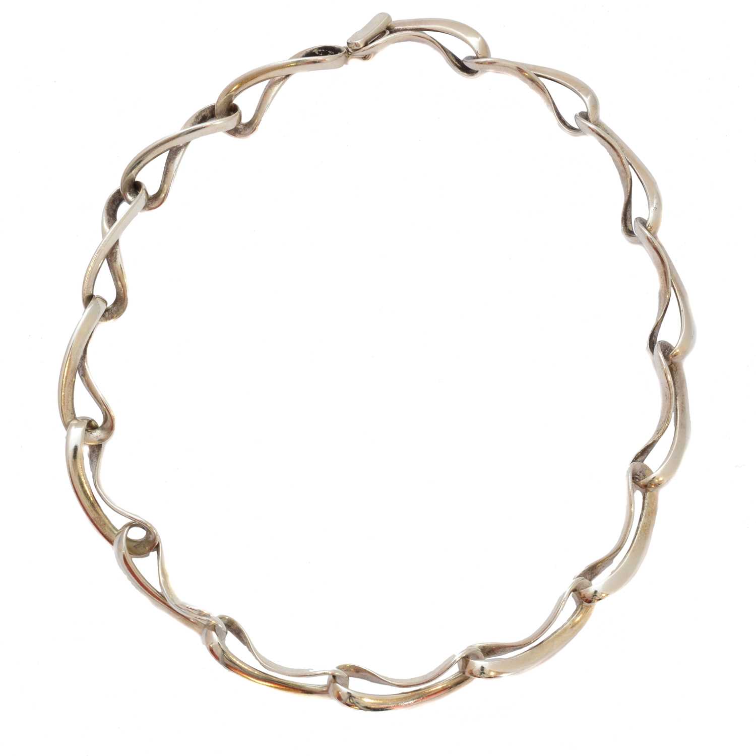 Lot 110 - A Georg Jensen 'Infinity' necklace, no. 452