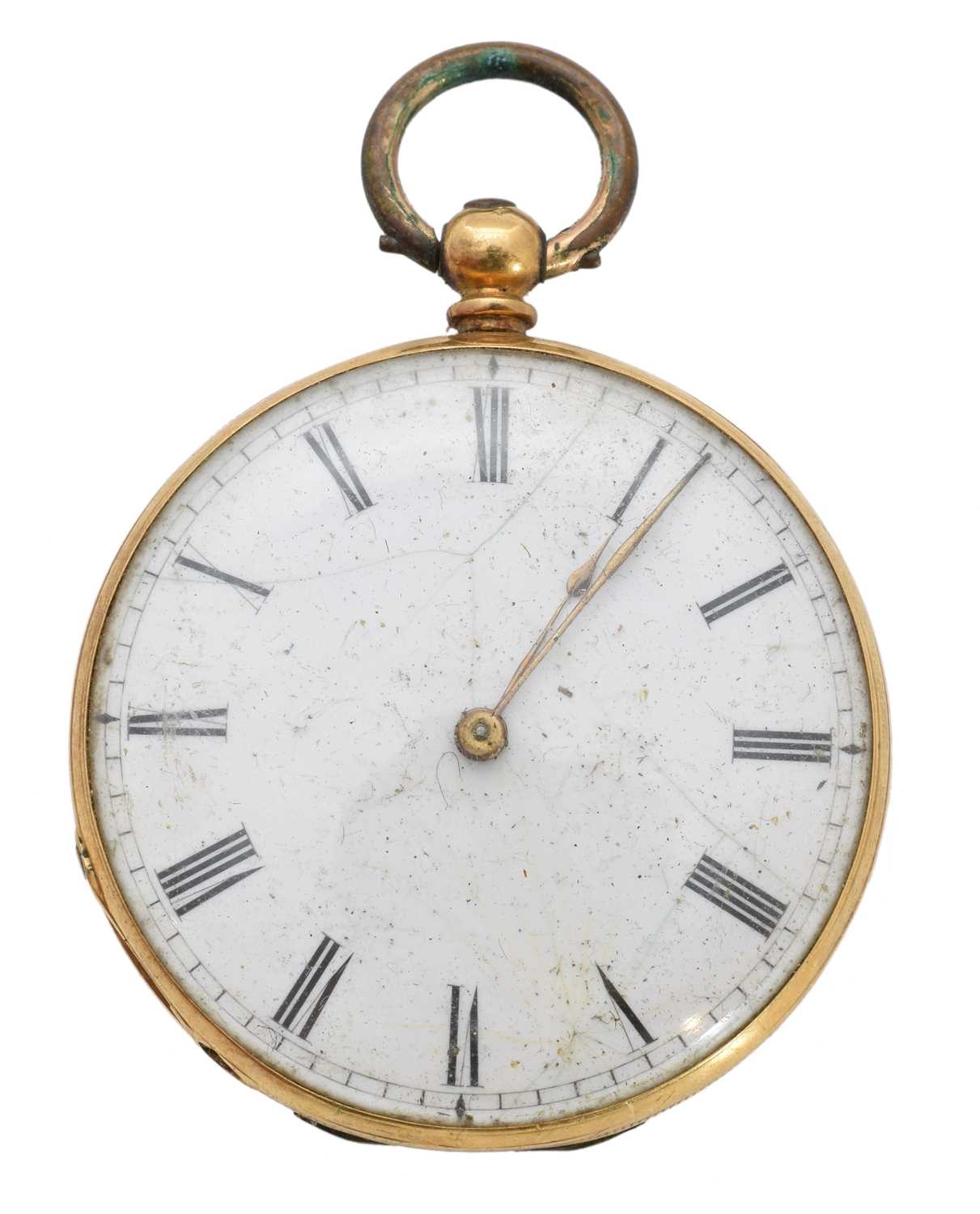 Lot 280 An 18ct Gold Cased Pocket Watch   116070 0 Medium 