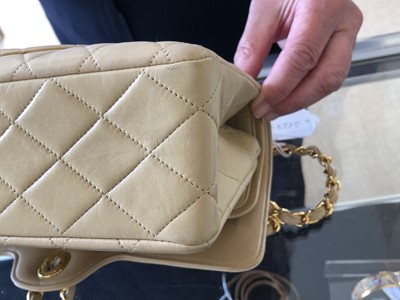 Lot 48 - A rare Chanel medium double flap handbag