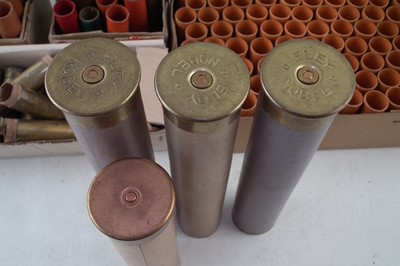 Lot 201 - Collection of mainly prewar shotgun cartridges cases