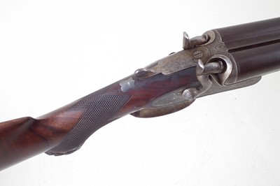 Lot 58 - G. E Lewis double 10 bore fitted into a period case