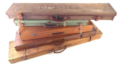 Lot 192 - Five gun cases previously the property of Blaster Bates