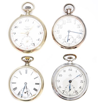 Lot 282 - Four pocket watches