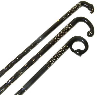 Ebony Walking Canes