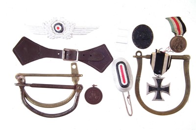 Lot 304 - Collection of German militaria and items from other items.