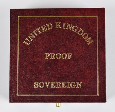 Lot 90 - 1989 Royal Mint, Proof Sovereign, 500th Anniversary Edition.