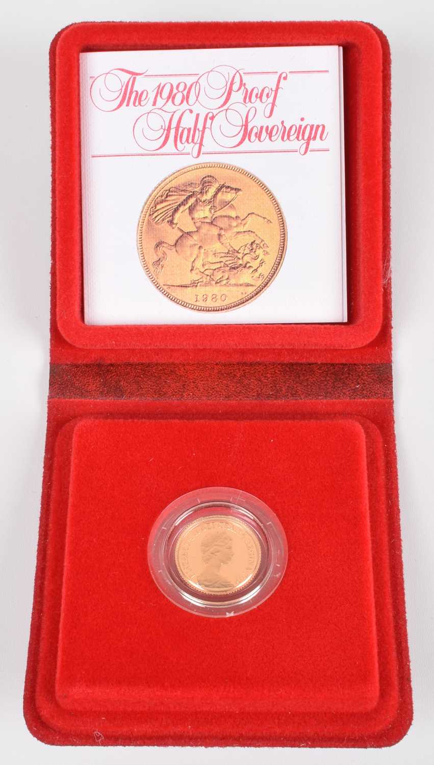 Lot 92 - 1980 Royal Mint, Proof Half-Sovereign.