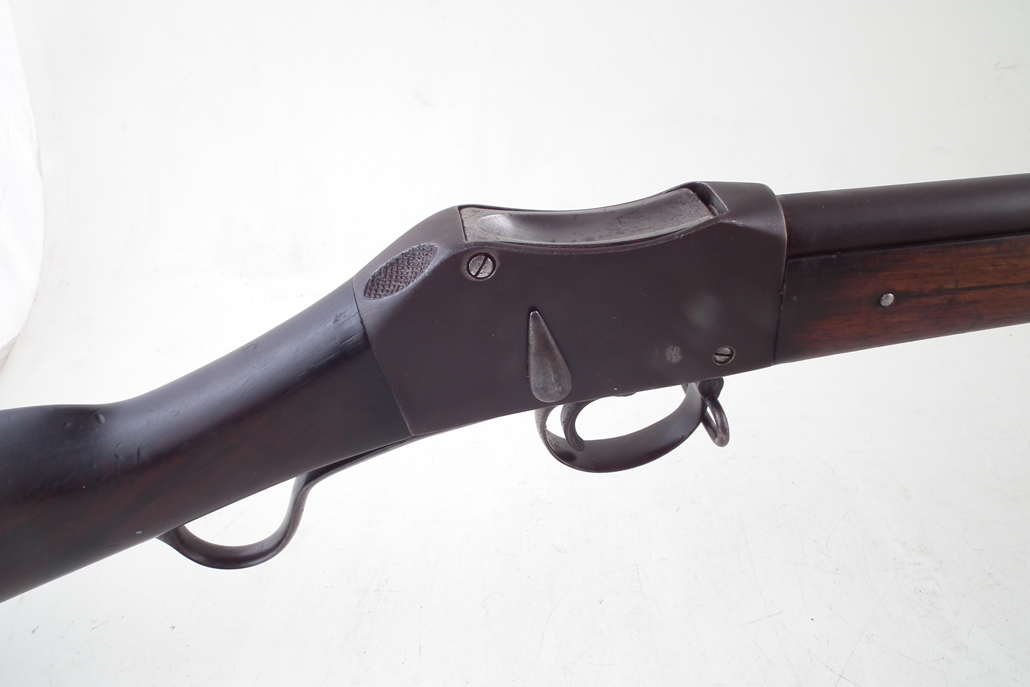 Lot 50 Martini Henry .577 / 450 MkII volunteer rifle