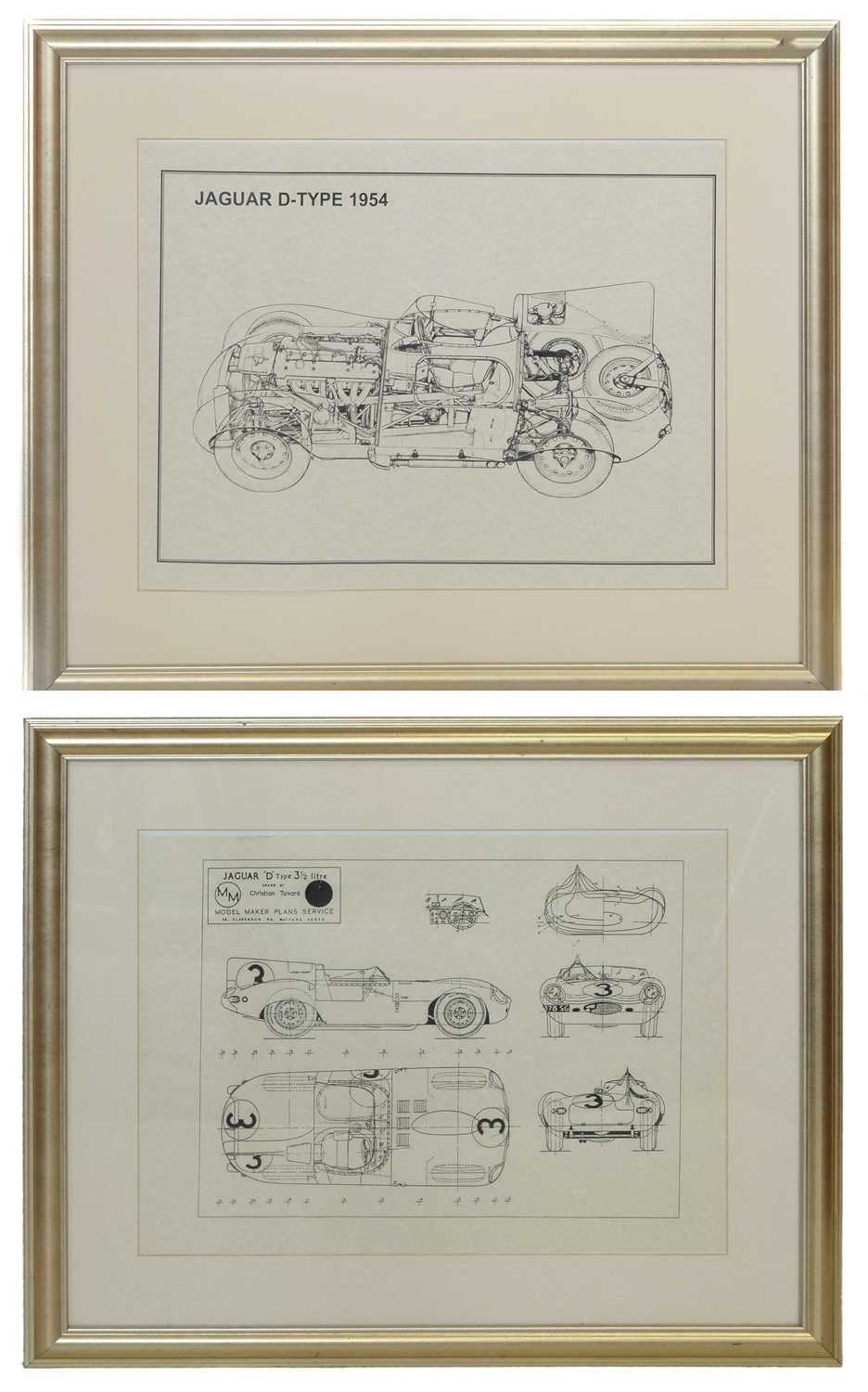Lot 16 - Two prints cutaway drawings.