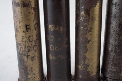 Lot 218 - Six German WWII 37mm rounds