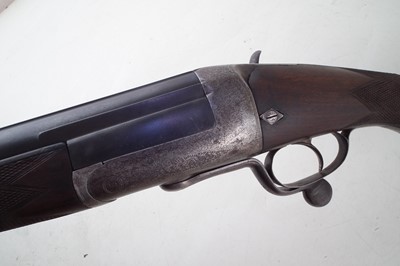 Lot 89 - Sanders 10 bore single barrel shotgun 3" chamber with ammunition and accessories