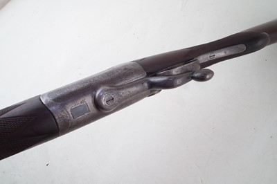 Lot 89 - Sanders 10 bore single barrel shotgun 3" chamber with ammunition and accessories