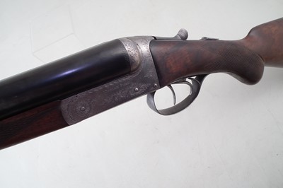 Lot 92 - William Ford 12 bore side by side shotgun