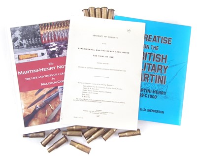 Lot 290 - Three Martini Henry books and cases