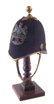 Lot 270 - Royal Artillery ball top helmet pre 1902