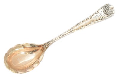 Lot 216 - An early 20th century Tiffany & Co. silver spoon