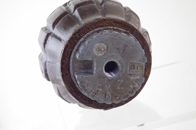 Lot 213 - British Mills No.36 grenade dated 1940