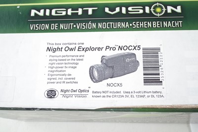 Lot 198 - Night Owl Optics Explorer night vision