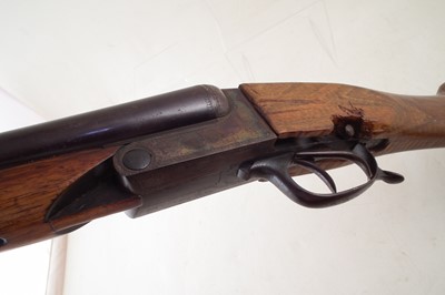 Lot 87 - Two Shotguns, Harrington and Richardson single barrel and a folding side by side by Bernardelli