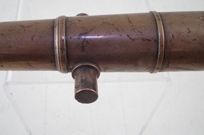 Lot 209 - Bronze signal cannon barrel