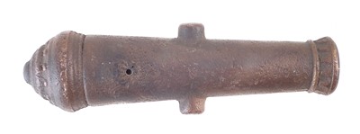 Lot 208 - Bronze signal cannon barrel