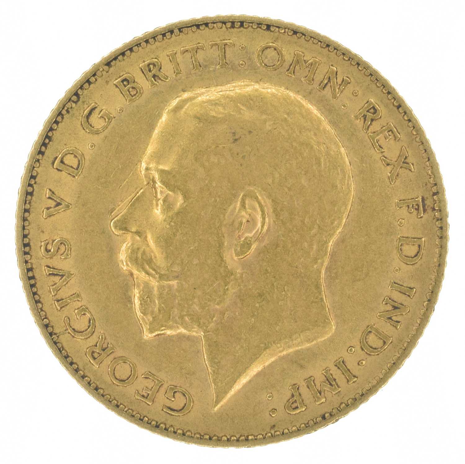 Lot 75 - King George V, Half-Sovereign, 1911, London Mint.
