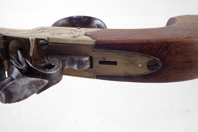 Lot 24 - Flintlock pocket pistol