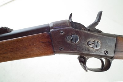 Lot 39 - Sporterised Swedish M1867 Rolling block 12mm rifle