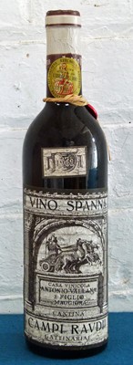 Lot 40 - 1 Bottle Vino Spanna ‘Campi Raudii’ Antonio Vallana 1961  (b/n)