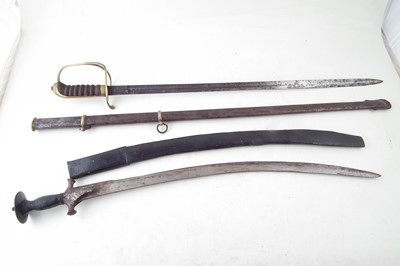 Lot 226 - Indian Tulwar and one other sword