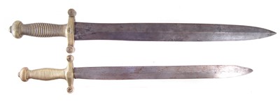 Lot 379 - Two French Gladius swords