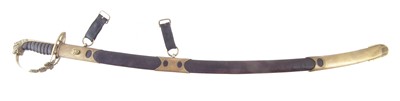 Lot 229 - 1803 pattern sabre and scabbard