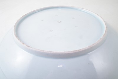 Lot 65 - Japanese blue and white dish