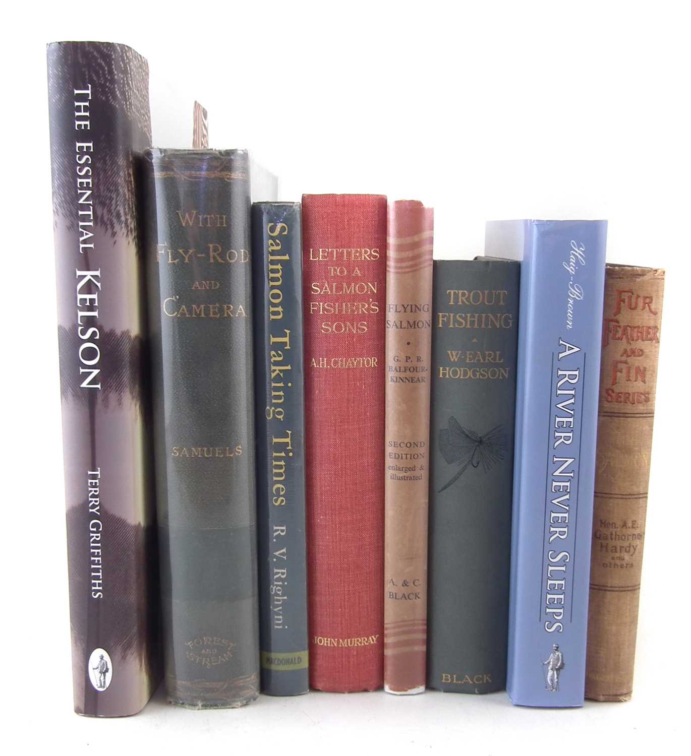 Lot 13 - Eight Trout and Salmon fishing books