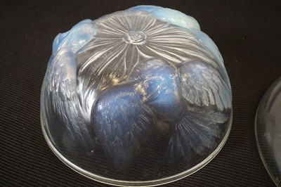 Lot 83 - Lalique bowl and a Jobling bowl