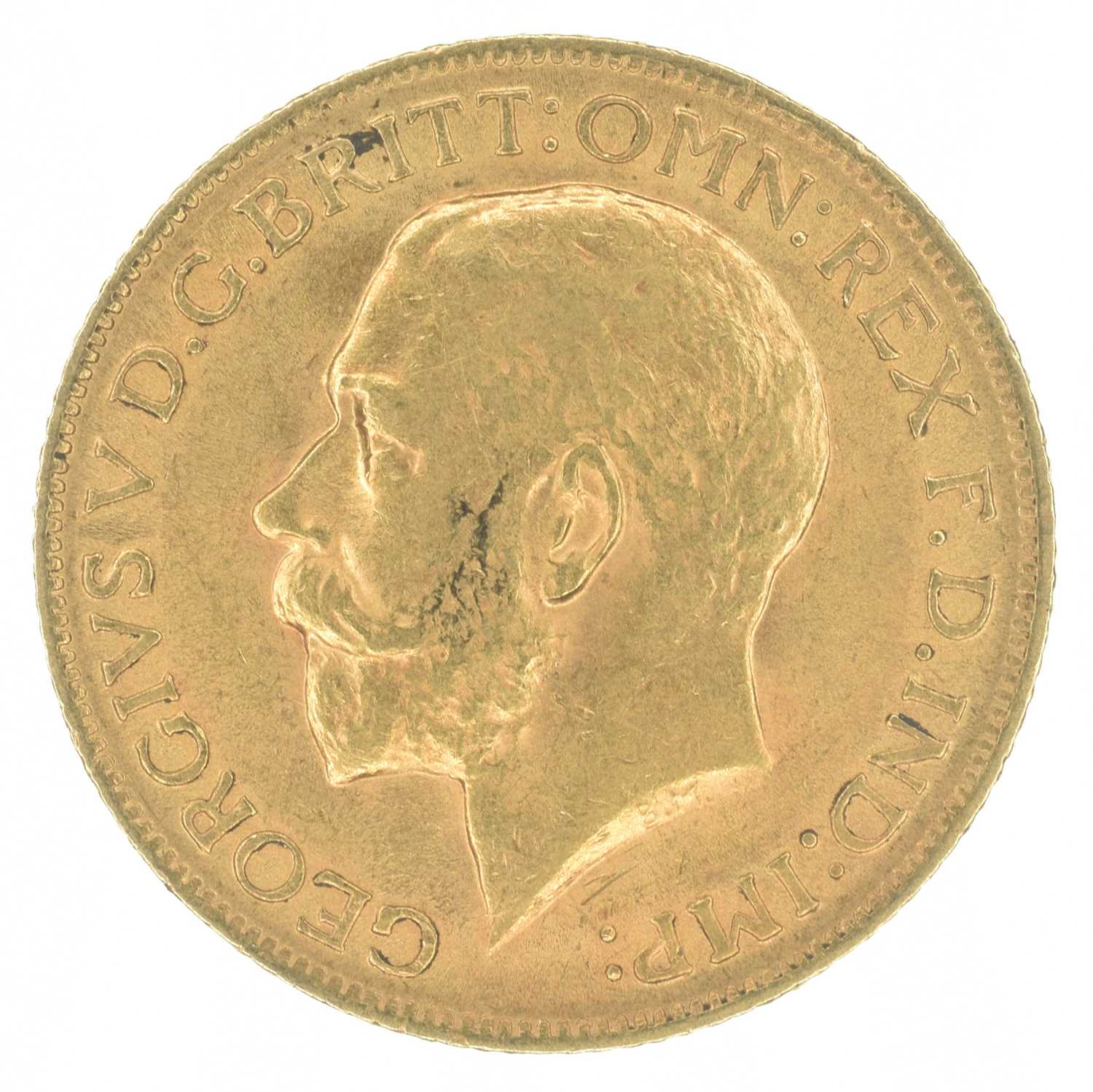 Lot 41 - King George V, Sovereign, 1912, London Mint.