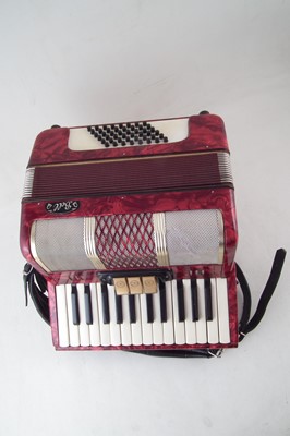 Lot 41 - Bell piano accordion in case