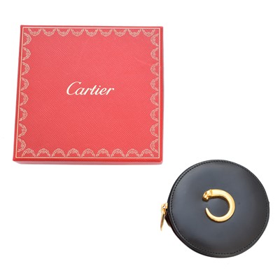 Lot 106 - A Cartier Panthere coin pouch