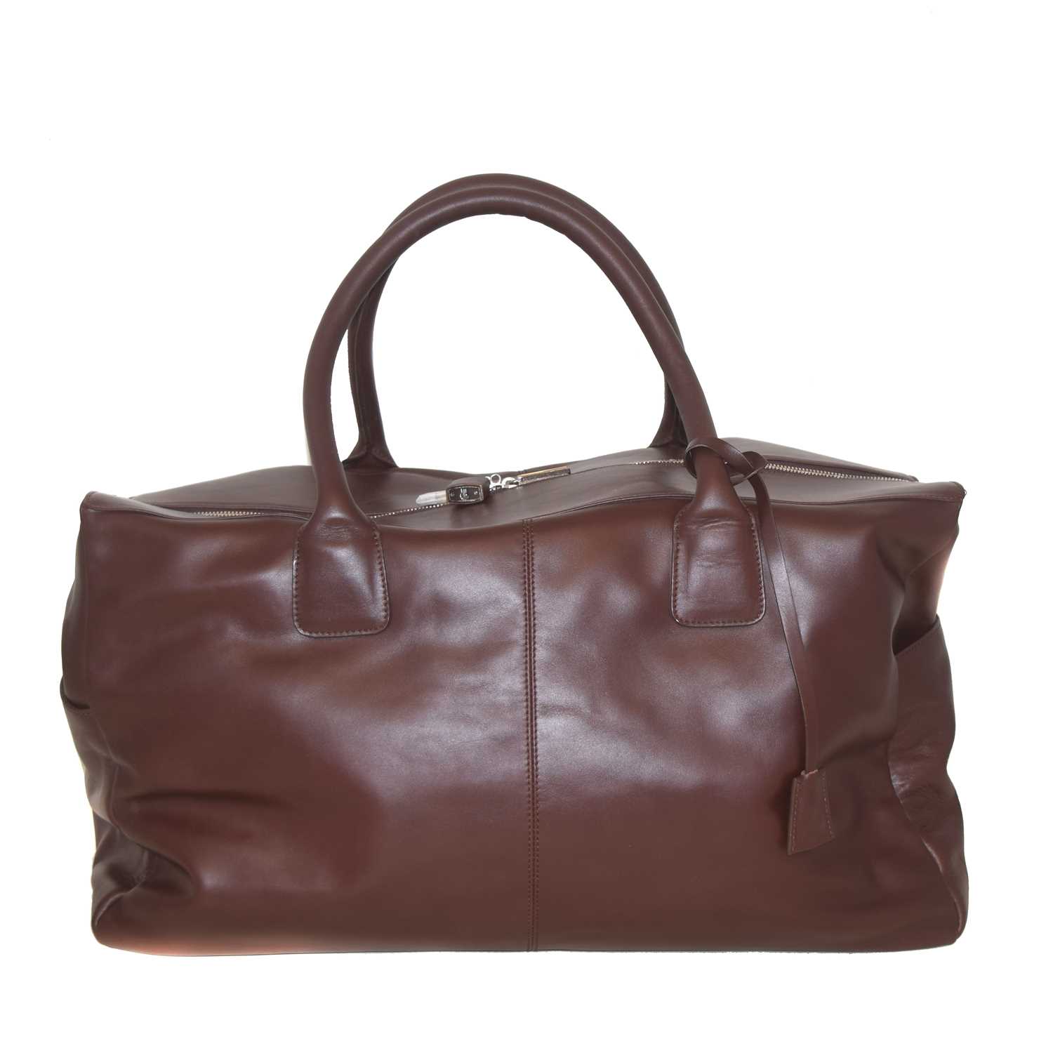 Lot 59 - A Molton Brown leather luggage bag