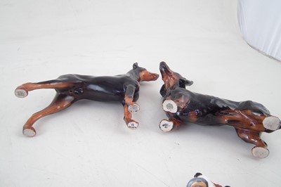 Lot 116 - Ten Royal Doulton Dog models