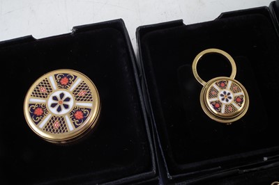 Lot 101 - Collection of Royal Crown Derby Jewellery