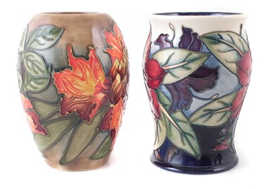 Lot 140 - Two Moorcroft vases