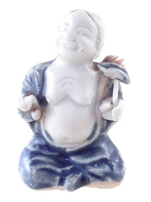 Lot 175 - Chinese figure of one of the He He Erxian